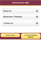 Mobile Screenshot of galaxydigitalprint.com